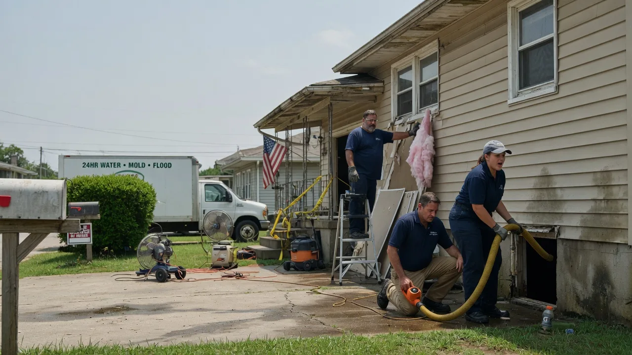 Water Damage Repair in Holyrood, KS near me